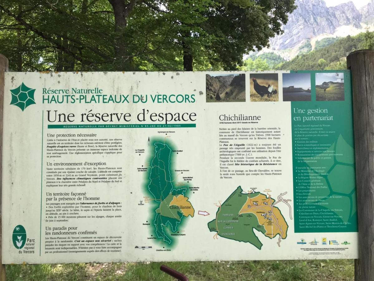 Le Gite Des Vagabonds Chichilianne Esterno foto
