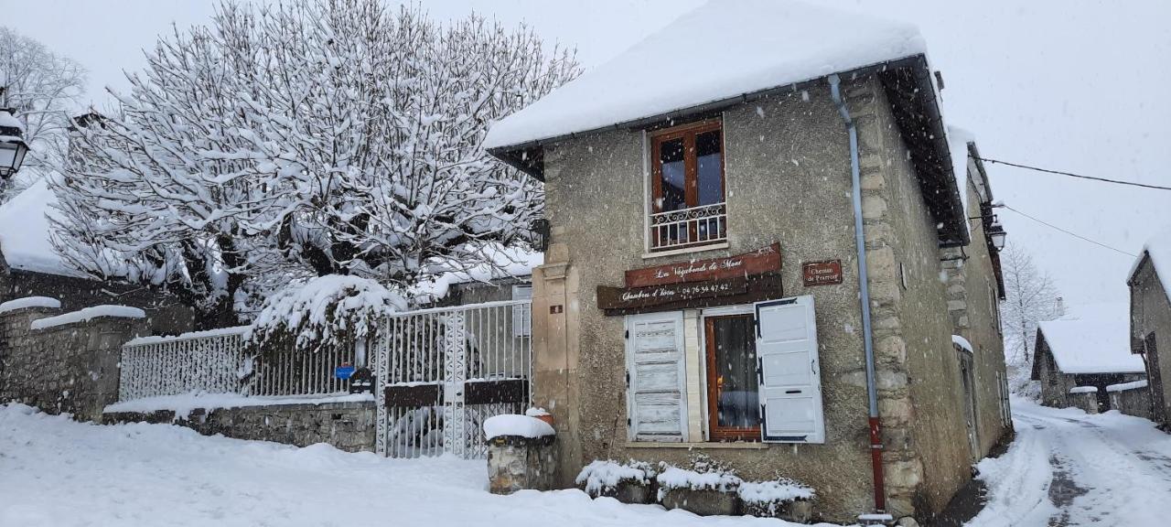 Le Gite Des Vagabonds Chichilianne Esterno foto