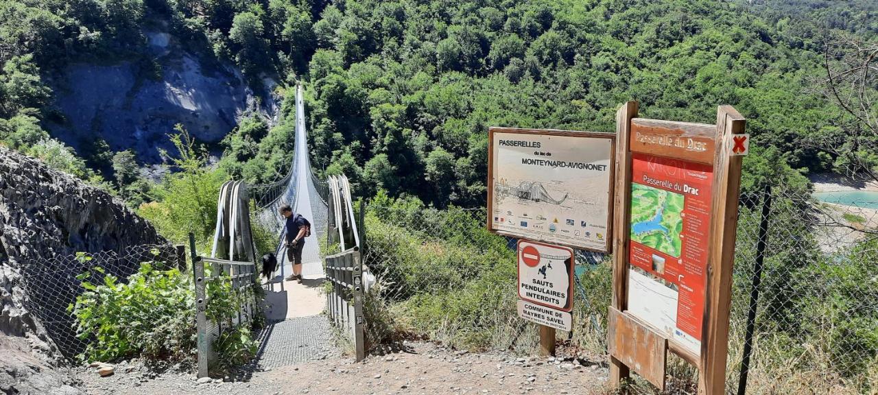 Le Gite Des Vagabonds Chichilianne Esterno foto